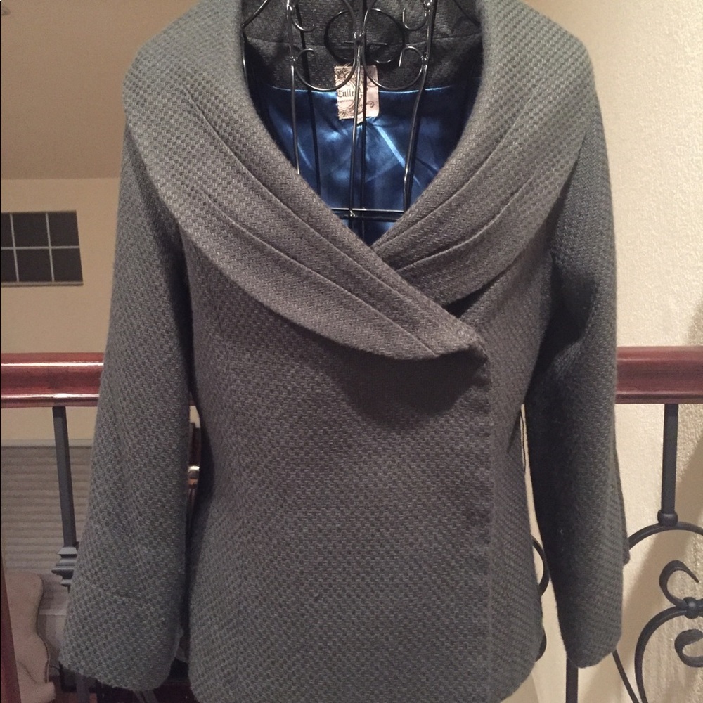 Gray Tulle Jacket